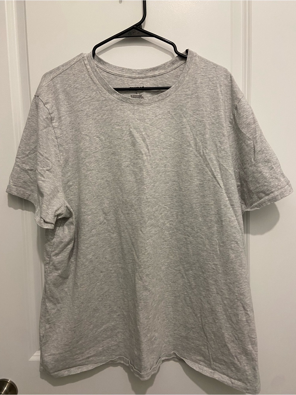 SKIMS Men's Short Sleeve Crew T-Shirt - Heather Gray